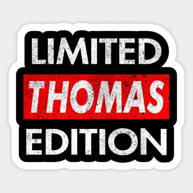 Thomas Sticker by GrimdraksJokes